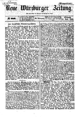 Neue Würzburger Zeitung. Morgenblatt (Neue Würzburger Zeitung) Mittwoch 26. September 1866