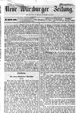 Neue Würzburger Zeitung. Morgenblatt (Neue Würzburger Zeitung) Montag 19. November 1866