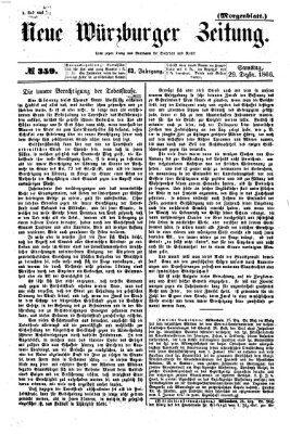 Neue Würzburger Zeitung. Morgenblatt (Neue Würzburger Zeitung) Samstag 29. Dezember 1866