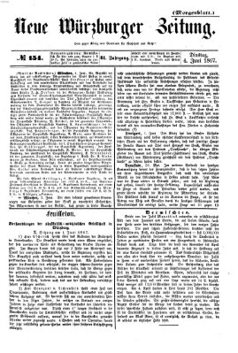 Neue Würzburger Zeitung. Morgenblatt (Neue Würzburger Zeitung) Dienstag 4. Juni 1867