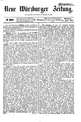 Neue Würzburger Zeitung. Morgenblatt (Neue Würzburger Zeitung) Mittwoch 19. Juni 1867