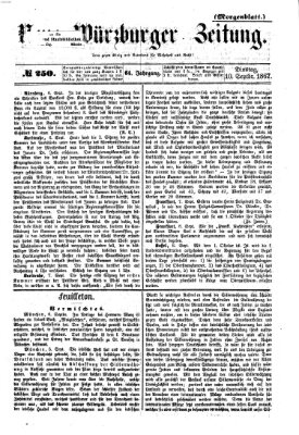 Neue Würzburger Zeitung. Morgenblatt (Neue Würzburger Zeitung) Dienstag 10. September 1867