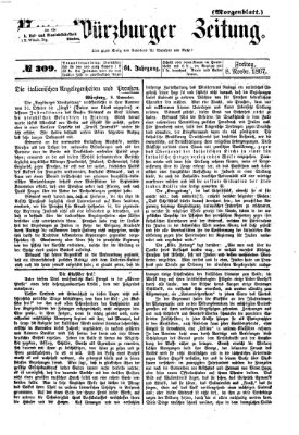 Neue Würzburger Zeitung. Morgenblatt (Neue Würzburger Zeitung) Freitag 8. November 1867