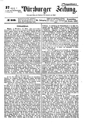 Neue Würzburger Zeitung. Morgenblatt (Neue Würzburger Zeitung) Donnerstag 28. November 1867