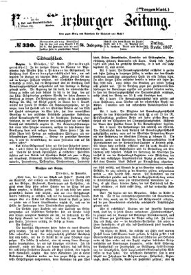 Neue Würzburger Zeitung. Morgenblatt (Neue Würzburger Zeitung) Freitag 29. November 1867