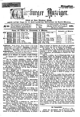 Würzburger Anzeiger. Mittagsblatt (Neue Würzburger Zeitung) Montag 4. Mai 1868