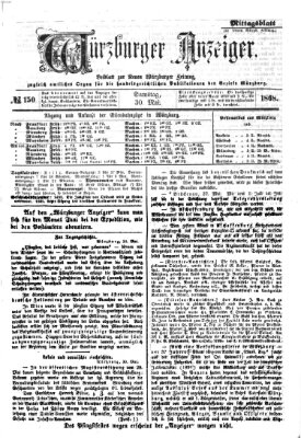 Würzburger Anzeiger. Mittagsblatt (Neue Würzburger Zeitung) Samstag 30. Mai 1868