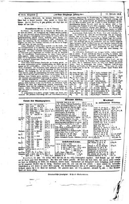 Neue Würzburger Zeitung. Morgenblatt (Neue Würzburger Zeitung) Montag 22. Februar 1869