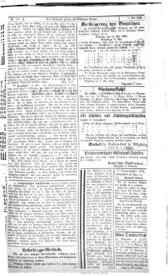 Neue Würzburger Zeitung und Würzburger Anzeiger (Neue Würzburger Zeitung) Freitag 7. Mai 1869