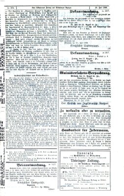 Neue Würzburger Zeitung und Würzburger Anzeiger (Neue Würzburger Zeitung) Montag 26. Juli 1869