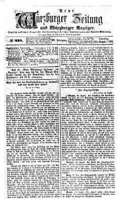 Neue Würzburger Zeitung und Würzburger Anzeiger (Neue Würzburger Zeitung) Sonntag 29. August 1869