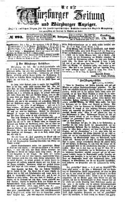 Neue Würzburger Zeitung und Würzburger Anzeiger (Neue Würzburger Zeitung) Samstag 23. Oktober 1869