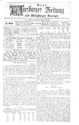 Neue Würzburger Zeitung und Würzburger Anzeiger (Neue Würzburger Zeitung) Sonntag 31. Oktober 1869