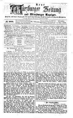 Neue Würzburger Zeitung und Würzburger Anzeiger (Neue Würzburger Zeitung) Dienstag 2. November 1869