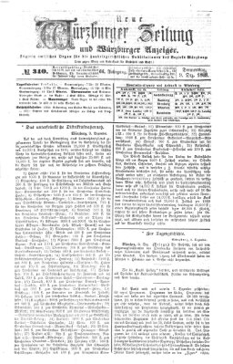 Neue Würzburger Zeitung und Würzburger Anzeiger (Neue Würzburger Zeitung) Donnerstag 9. Dezember 1869