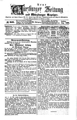 Neue Würzburger Zeitung und Würzburger Anzeiger (Neue Würzburger Zeitung) Freitag 17. Dezember 1869