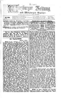 Neue Würzburger Zeitung und Würzburger Anzeiger (Neue Würzburger Zeitung) Dienstag 1. Februar 1870