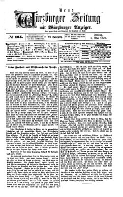 Neue Würzburger Zeitung Freitag 6. Mai 1870