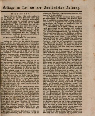 Zweibrücker Zeitung Donnerstag 15. November 1832