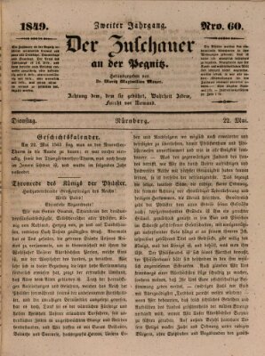 Der Zuschauer an der Pegnitz Dienstag 22. Mai 1849