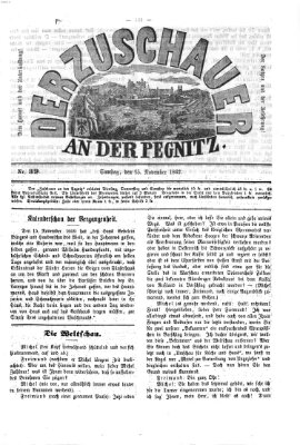 Der Zuschauer an der Pegnitz Samstag 15. November 1862