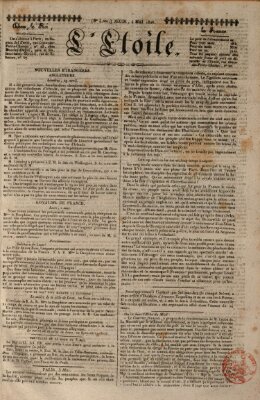 L' étoile Donnerstag 4. Mai 1826