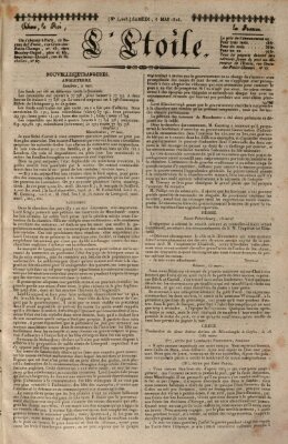 L' étoile Samstag 6. Mai 1826