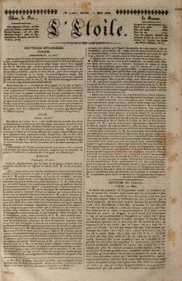 L' étoile Donnerstag 11. Mai 1826