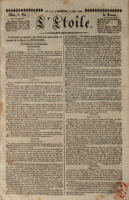 L' étoile Sonntag 14. Mai 1826