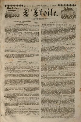 L' étoile Dienstag 16. Mai 1826