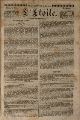 L' étoile Freitag 19. Mai 1826