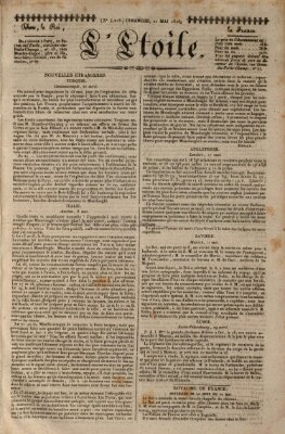 L' étoile Sonntag 21. Mai 1826