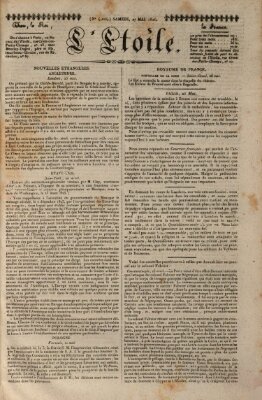 L' étoile Samstag 27. Mai 1826