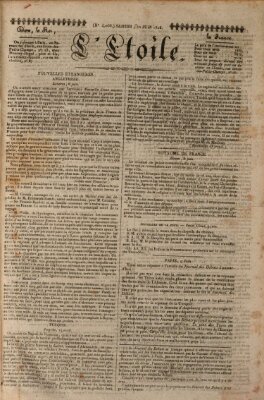 L' étoile Samstag 10. Juni 1826