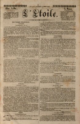 L' étoile Dienstag 27. Juni 1826