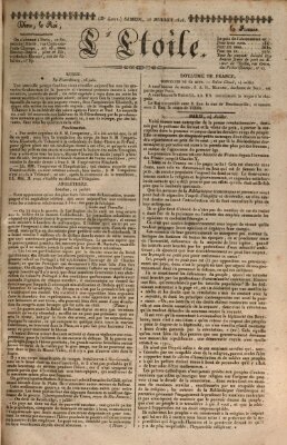 L' étoile Samstag 15. Juli 1826