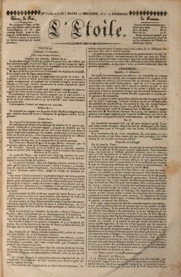 L' étoile Dienstag 26. Dezember 1826