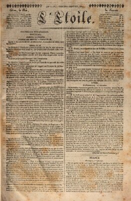 L' étoile Samstag 6. Januar 1827