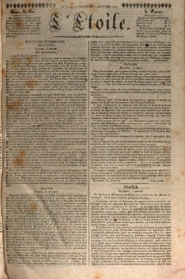 L' étoile Sonntag 7. Januar 1827