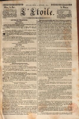 L' étoile Donnerstag 22. Februar 1827