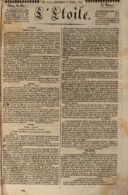 L' étoile Mittwoch 25. April 1827