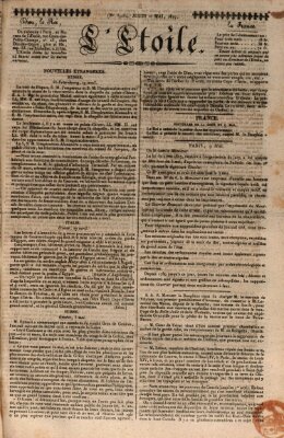 L' étoile Donnerstag 10. Mai 1827