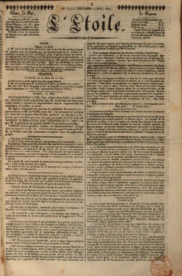 L' étoile Freitag 11. Mai 1827