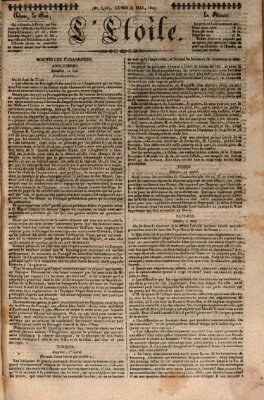 L' étoile Montag 14. Mai 1827