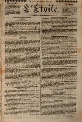 L' étoile Freitag 18. Mai 1827