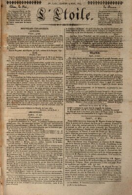 L' étoile Samstag 19. Mai 1827