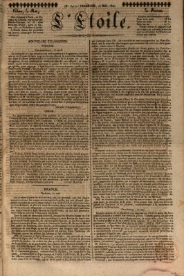 L' étoile Sonntag 27. Mai 1827