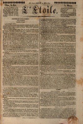 L' étoile Dienstag 29. Mai 1827