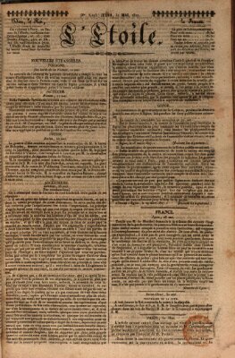 L' étoile Donnerstag 31. Mai 1827