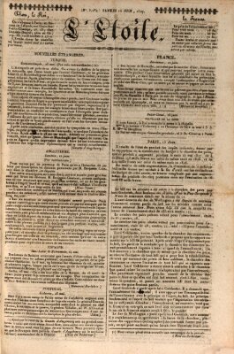 L' étoile Samstag 16. Juni 1827